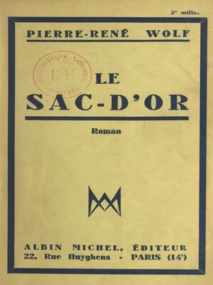 cover image of Le sac-d'or